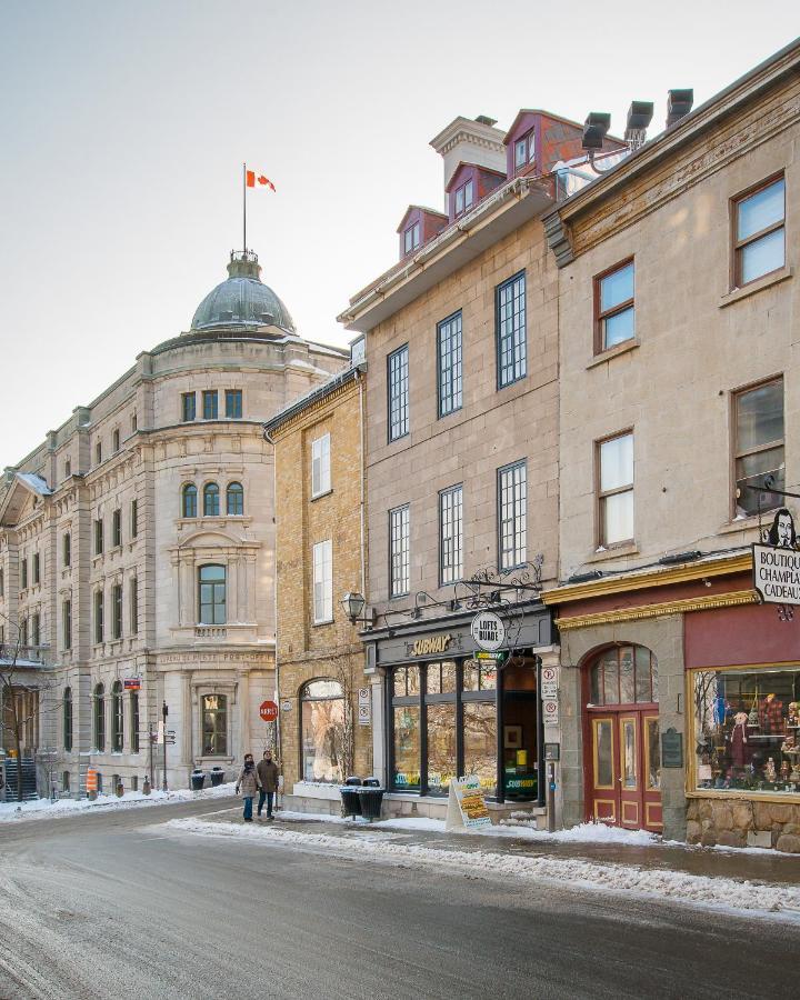 Les Lofts De Buade - Par Les Lofts Vieux-Quebec (Adults Only) Leilighet Eksteriør bilde